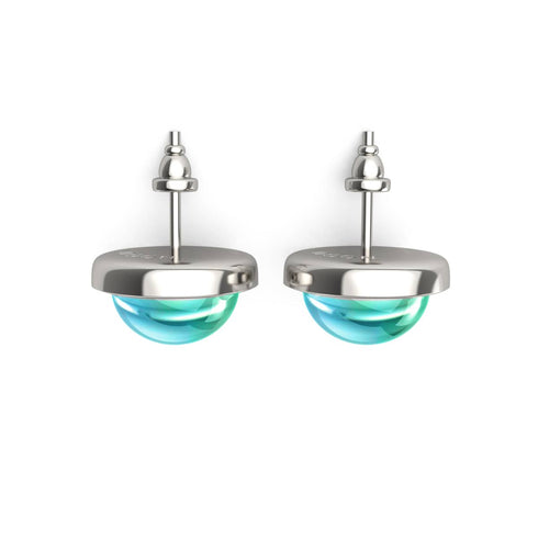 Chromata | 12mm Mood Stone Cabuchon Earrings